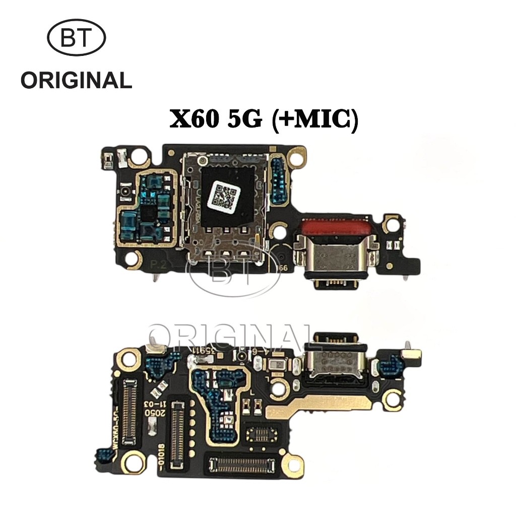 KONEKTOR CHARGER BOARD PCB FOR VIVO X60 5G +MIC - FAST CHARGING