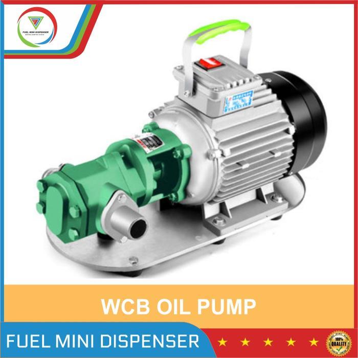Pompa WCB 100 Minyak Oli Solar Bensin Cairan Kental Gear Pump WCB - WCB-75