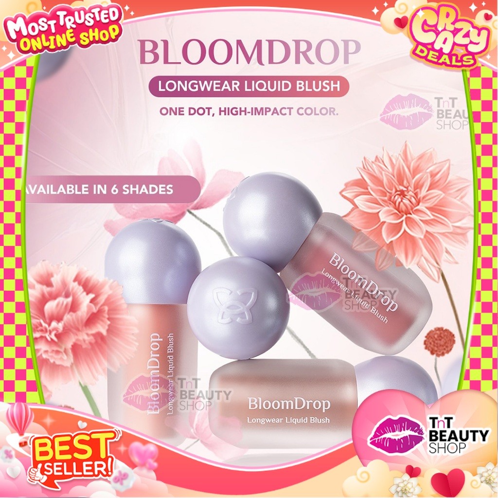 MOP BloomDrop Longwear Liquid Blush | TnT Beauty Shop