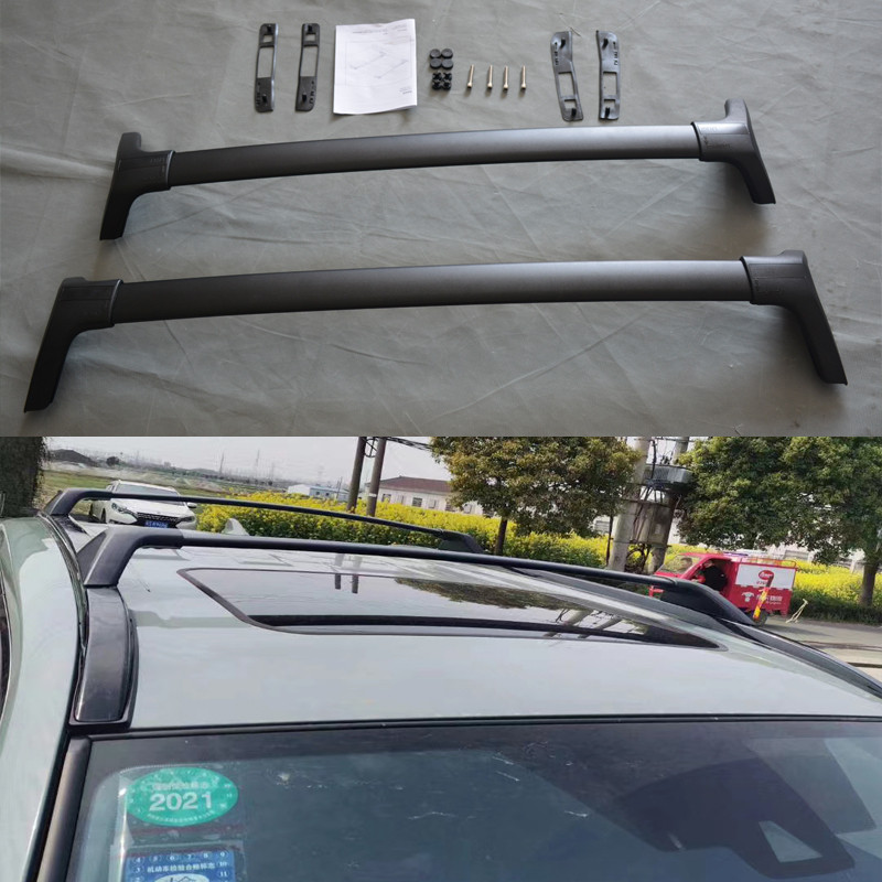Cross Bar Roof Rack For TOYOTA RAV4 RAV 4 2019 2020 2021 2022 Aluminum Alloy Rails Luggage Carrier B