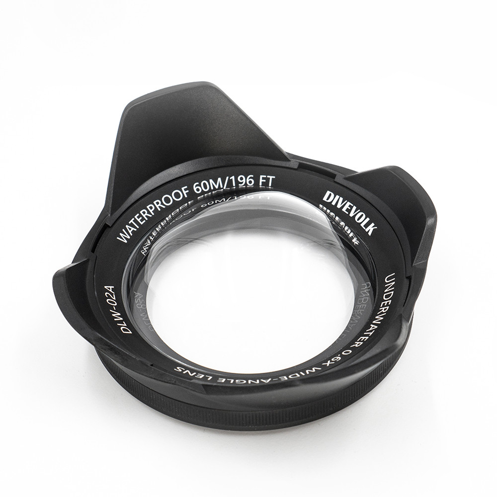 Underwater Wide-angle Conversion Lens X0.6 for VEVOLK Housing and Action Camera
