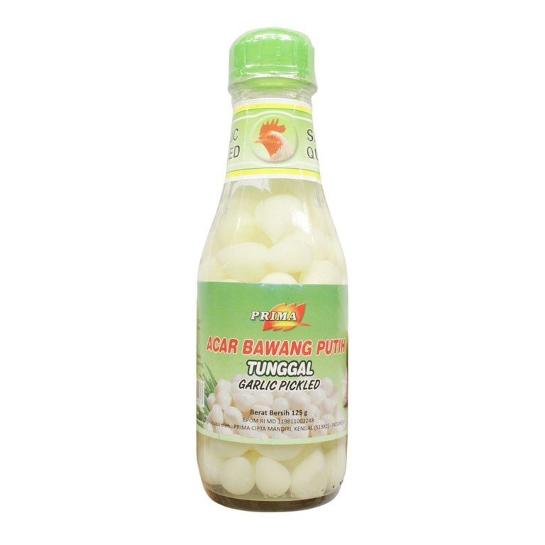 Acar Bawang Putih Tunggal Prima 125 gr / Solo Garlic Pickled