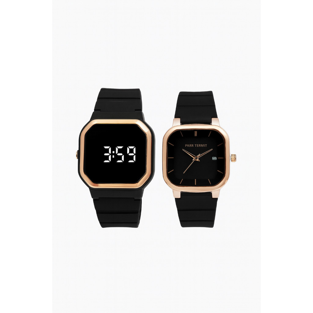 Jam Tangan Couple Analog Premium Look Cocok Kado & Harian