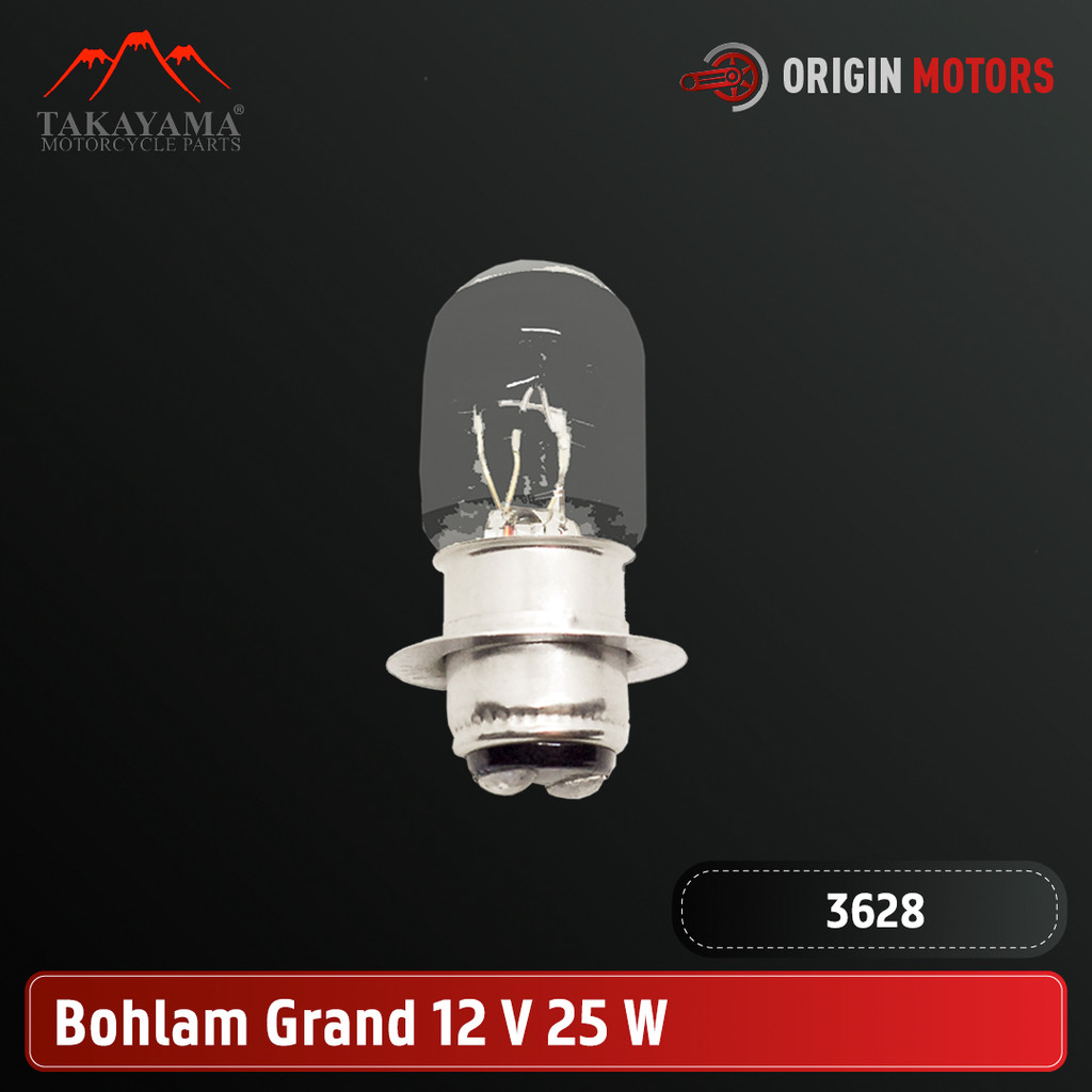 Takayama Bohlam Lampu Depan Mio J / Grand (25W)