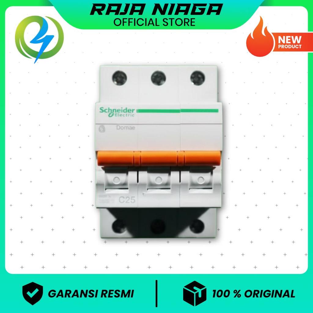 MCB 3 PHASE 25 AMPERE MERK SCHNEIDER