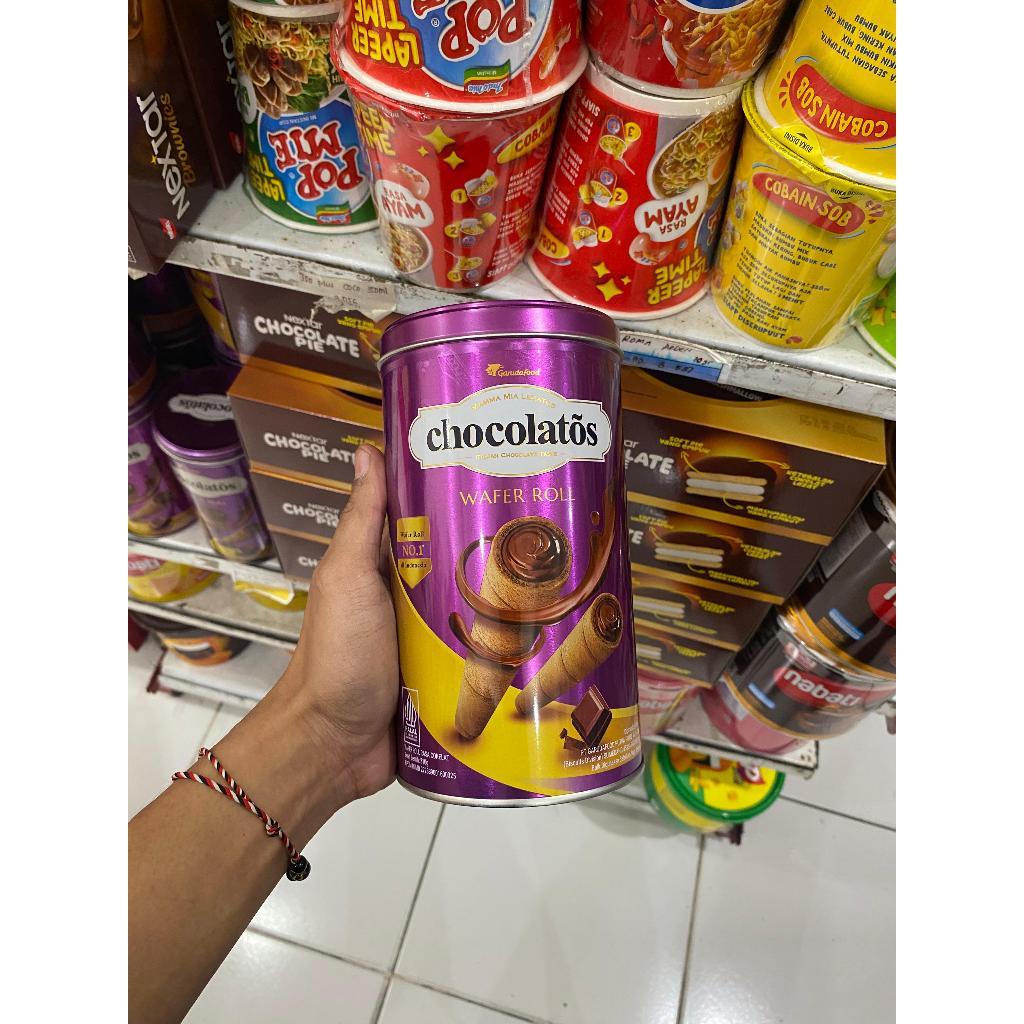 ANEKA ROTI KALENG WAFER GERY CHOCOLATOS