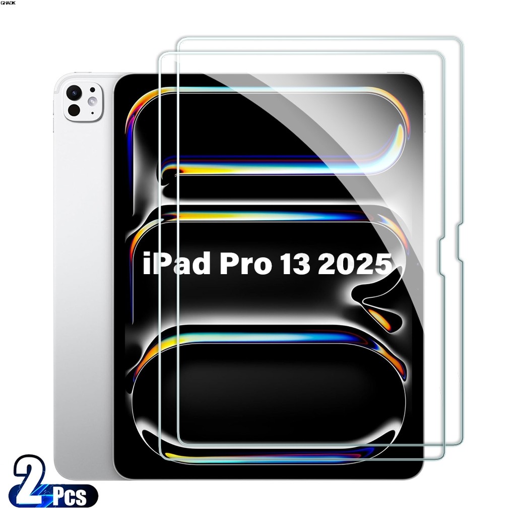 2PCS For iPad Pro 13 2025 M5 A3360 A3361 Tempered Glass Screen Protector 13.0 inch Tablet Anti Scrat