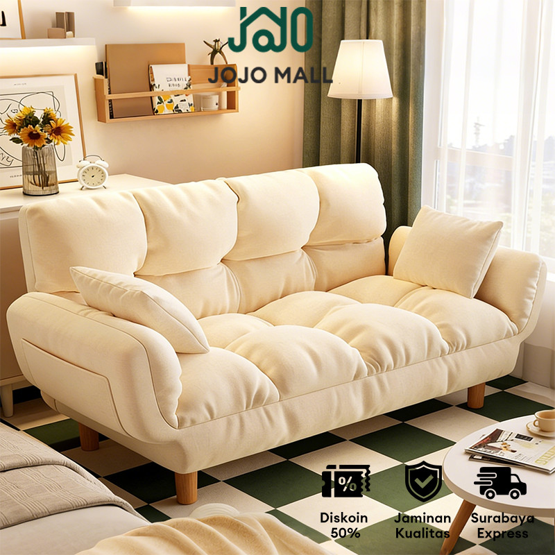 [Surabaya Express]Sofa Lipat Sofa Bed  Depan Sofa ekstra tebal Sofa yang nyaman minimalis Bisa Dilip
