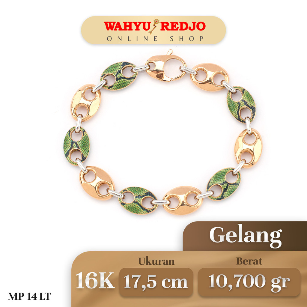 Gelang Emas Kadar 16K Wahyu Redjo GL-16K-30087013-PMR