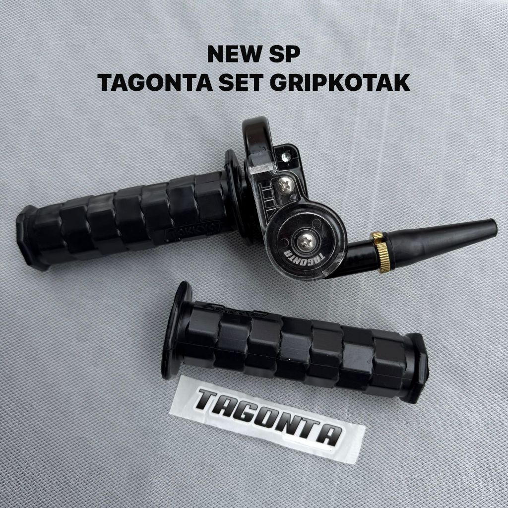 Obral Gas Spontan TAGONTA plus karet gas grip octa Universal 1 Kabel Import Best Quanlity  Racinggru