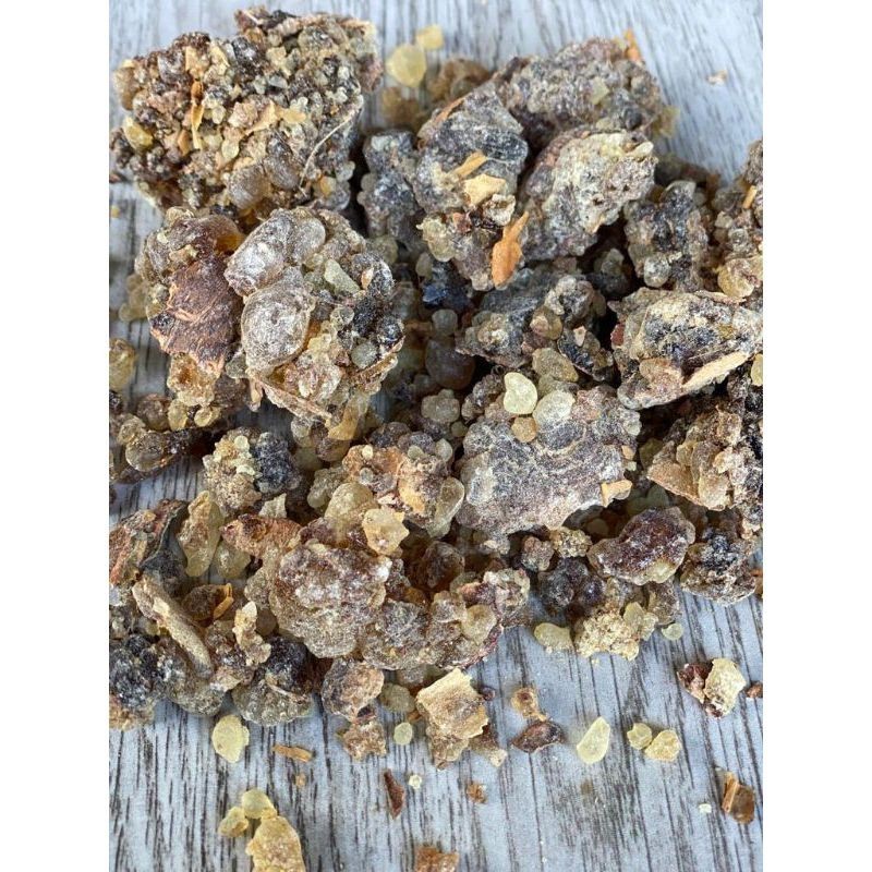 Luban menyan arab black hojjari menyan arab hitam 10gram