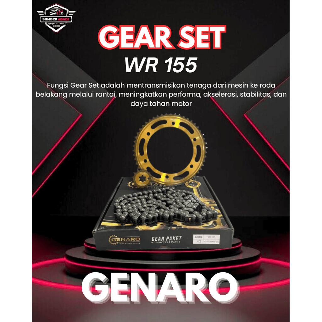 Genaro Gear Set WR155