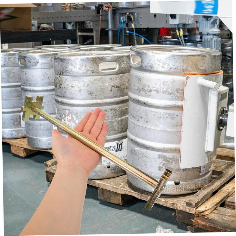 2 Head Kunci Pembuka Drum Besi Plastik Alat Pembuka Drum Multifungsi Kunci Drum