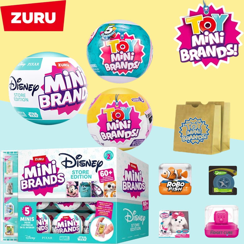 Zuru 5 Surprise Mini Brands Series 3 Mystery Capsule Real Miniature Miniature Collectible Toy By Min