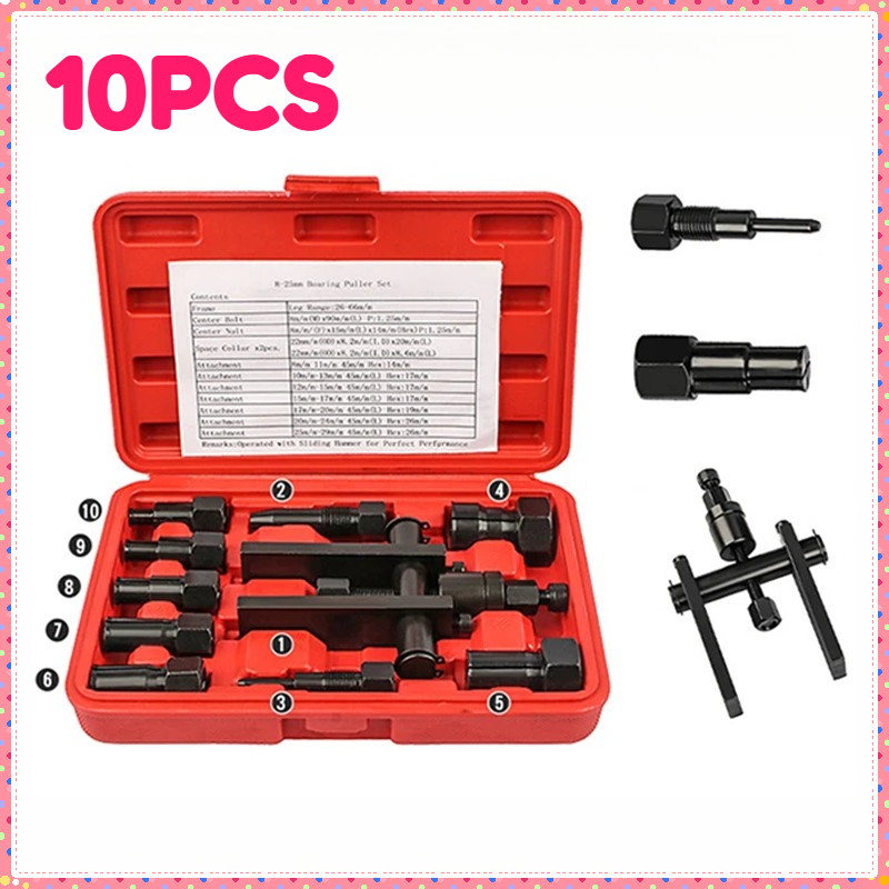 Bearing Puller Set 10pcs GRIP ON Treker Pencabut Bearing GRIP ON Treker Cabut Bearing Dalam Treker P