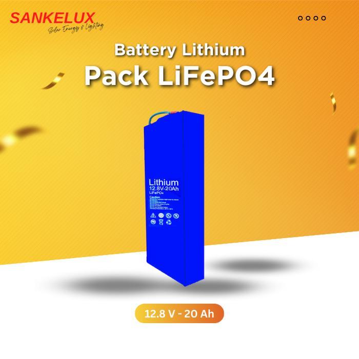 BATTERY PACK LITHIUM LiFePO4 12 V - 20ah
