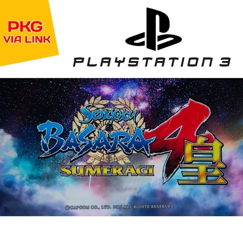 (TERBARU) VIA LINK SENGOKU BASARA 4 SUMERAGI GAME PS3 CFW HFW HEN