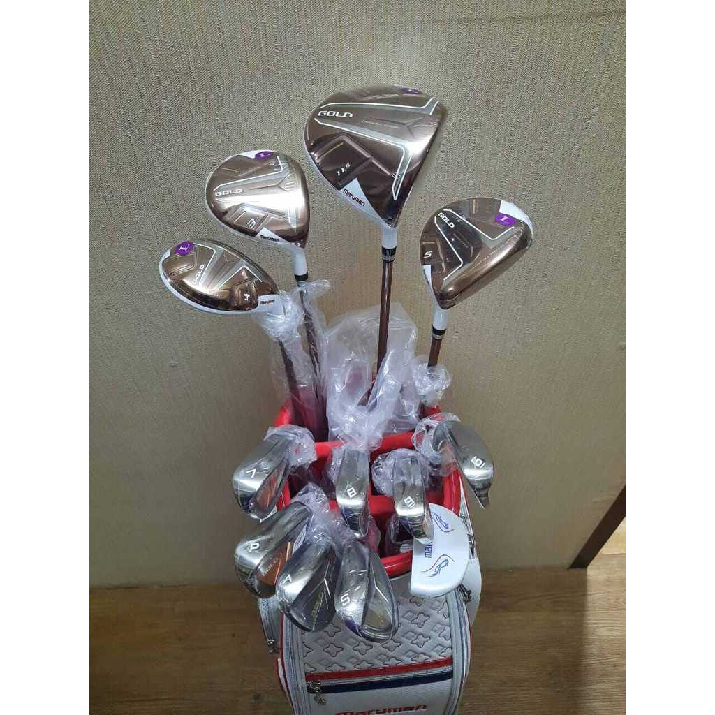 Fullset Stick Golf MARUMAN GOLD Ladies Include Bag