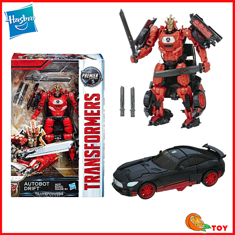 In stock HasbroTransformers toys Transformers: The Last Knight TLK Class D Drift Model Robot Collect
