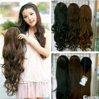 bando wig rambut palsu wanita dewasa