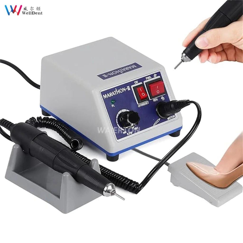Dental Marathon-III Micromotor Polishing Lab Jewelry Carving sander Micromotor Hand Kit suitable for