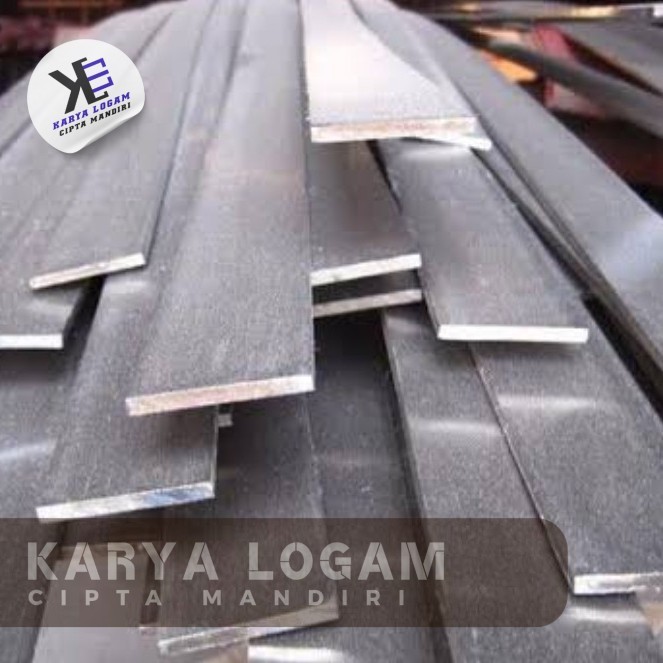 plat strip stainless steel 304 8mm x 30mm x 500mm - strip stainless