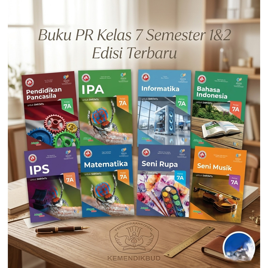 Buku Pr Lks SMP Kelas 7 Semester 1&2 Intan Pariwara 2026