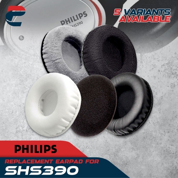Earpad Foam Philips SHS 390 SHS390 SHS-390 Earcup Ear Cushion Busa Bantalan