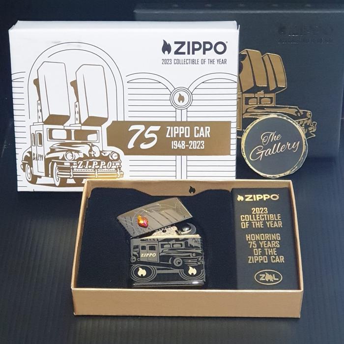 48692 ORIGINAL ZIPPO 75TH ANNIVERSARY ZIPPO CAR COTY 2023 LIMITED