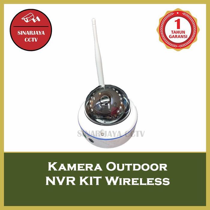 CAMERA CCTV OUTDOR WERELESS BUAT NVR KIT - indor