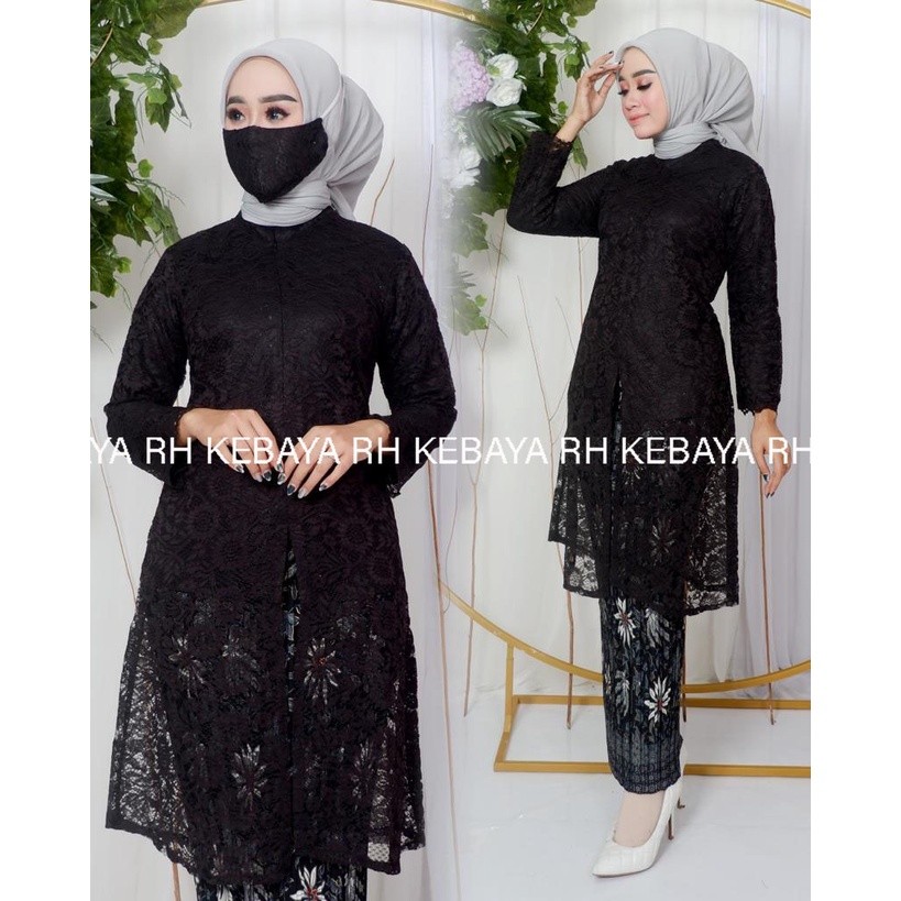 Tunik Wanita Brukat Kebaya Modern Tunik Brukat Busui terbaru