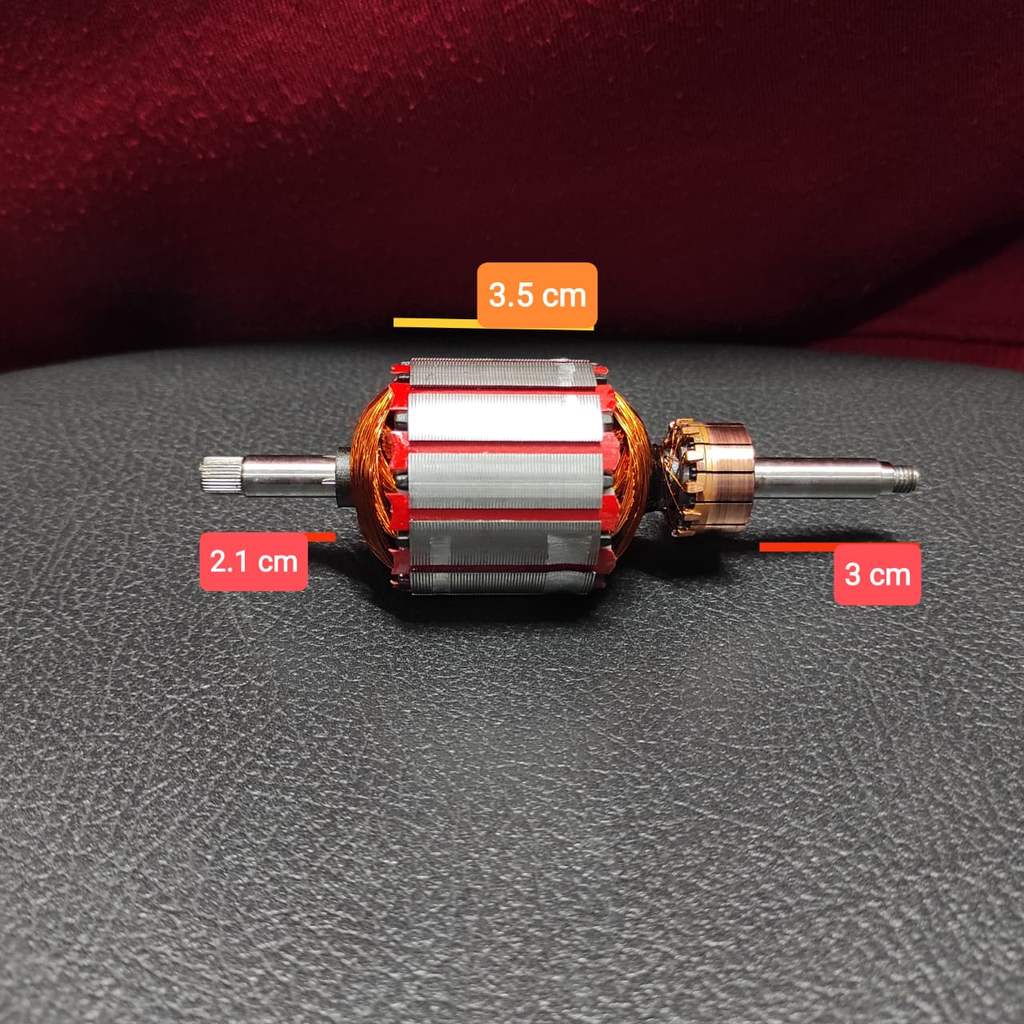 ARMATURE ROTOR MOTOR DINAMO MIYAKO BLENDER BL 151 / 152 PF GF ARMATUR ANGKER BLENDER MIYAKO 1.5L 1,5