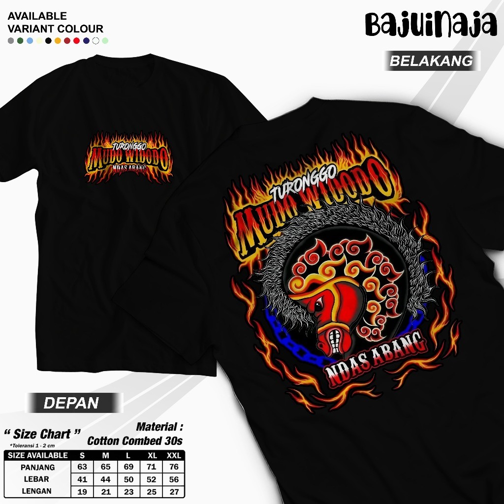 KAOS Pria dan Wanita DEWASA JARANAN BAJU DEWASA JARANAN SIMO BARONG TSHIRT JARANAN