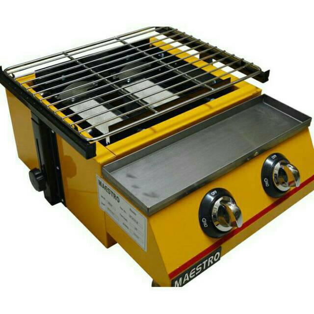 GAS ROASTER 2 TUNGKU/ALAT PANGGANGAN SOSIS  2 TUNGKU/PANGGANGAN SOSIS 2 TUNGKU/ALAT PANGGANG