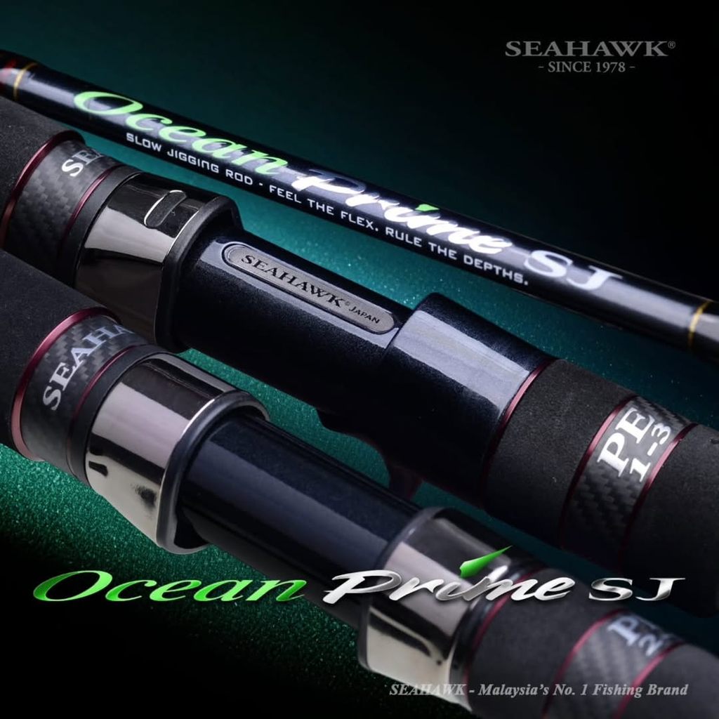 SEAHAWK Joran Jigging Ocean Prime - Free Topi