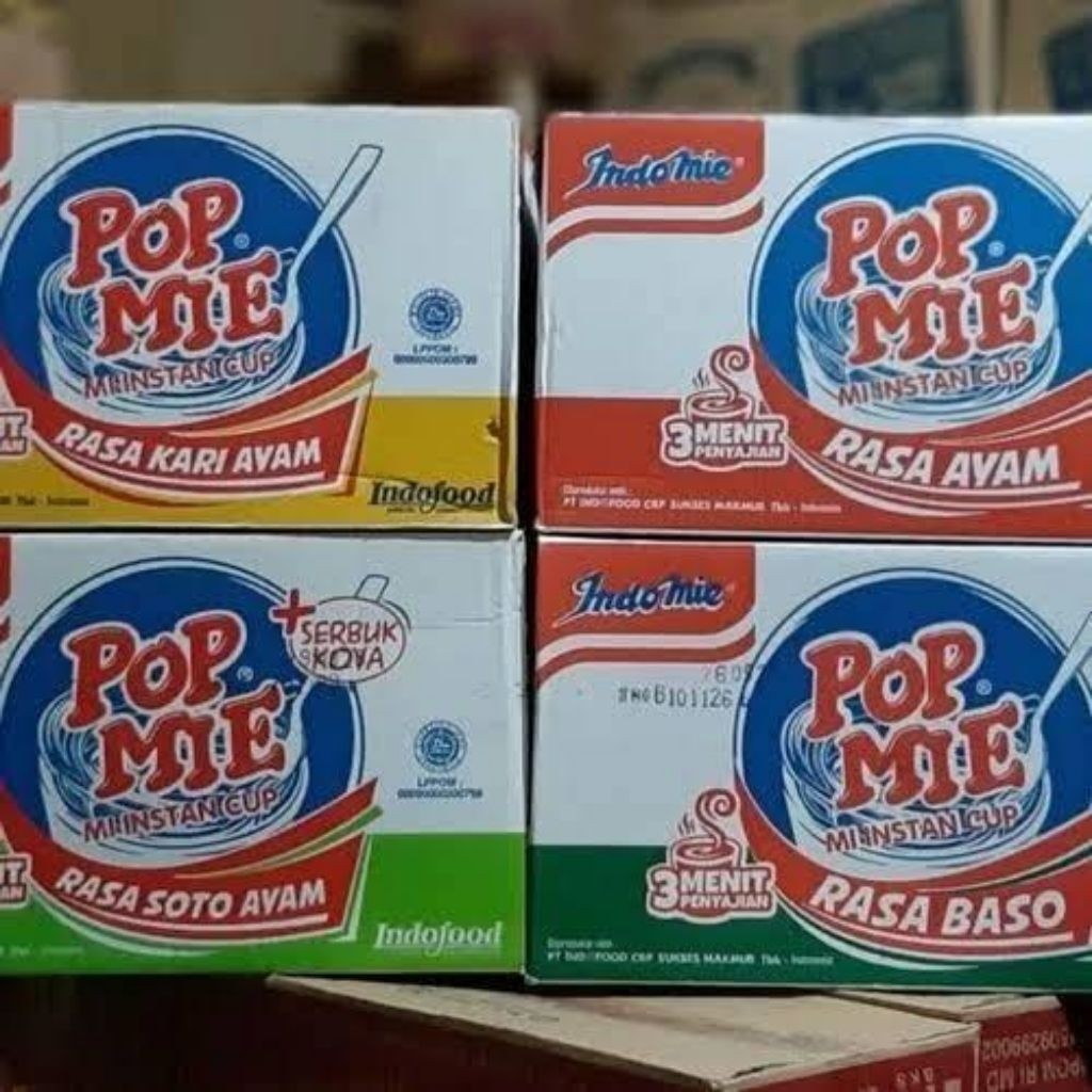 Pop Mie 1 Dus @ 24 Pcs x 75 Gr