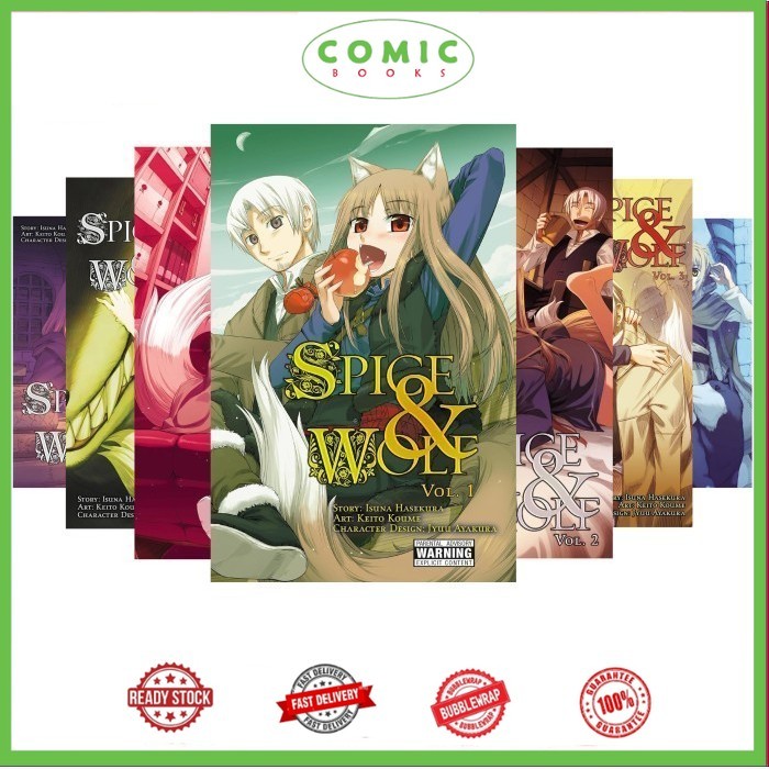 Manga Spice and Wolf (16 book series)