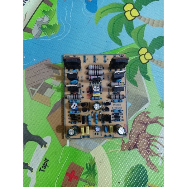 kit driver power simetris ifex power amplifier ampli rakitan power ampli metal film