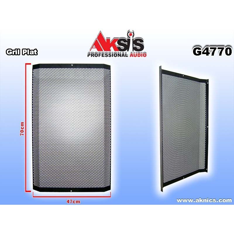 grill speaker G4770 15 inch axiss ram speaker gril speaker box speaker per 1 plat tebal bagus import