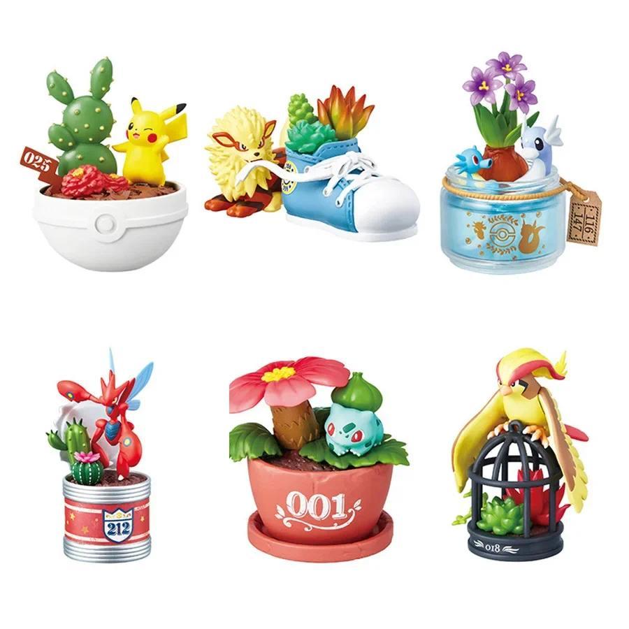 Pokemon Bonsai Scene Blind Box Collectible Miniature Pidgeot Dragonair Bulbasaur Growlithe Scizor Fi