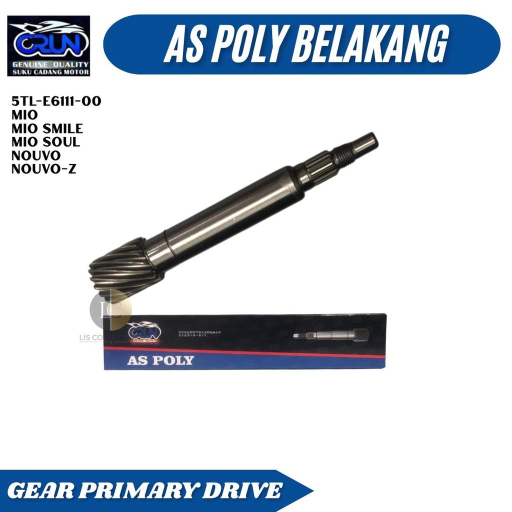 5LW-E6111-00 As Poly Yamaha MIO  As Pully / As Pulley MIO SOUL MIO NEW MIO SMILE NOUVO Z CRUN