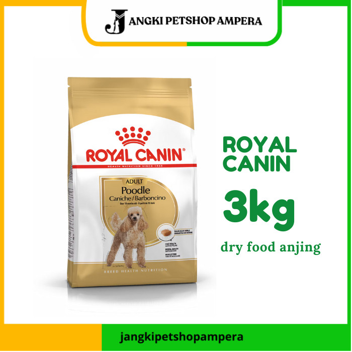 Royal Canin Poodle Adult 3kg makanan anjing poodle