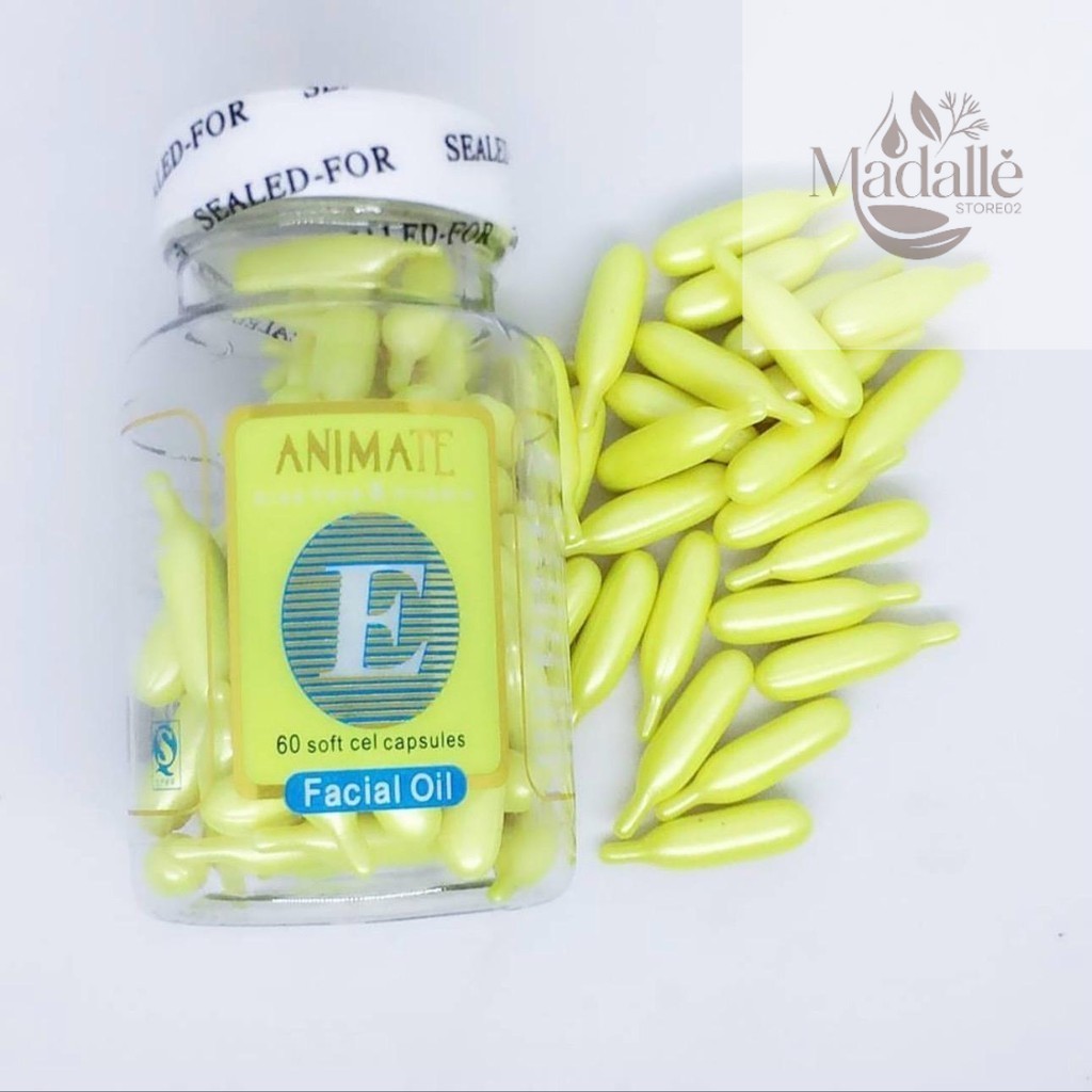 Animate Serum Vitamin E Original 100% / Animate Facial Essence