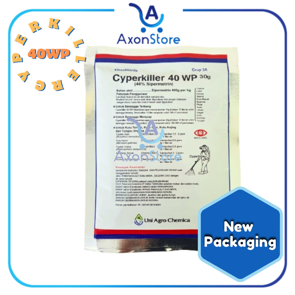 Pembasmi Hama & Kutu Cyperkiller 40 WP Sarang Walet Super Cyper Killer