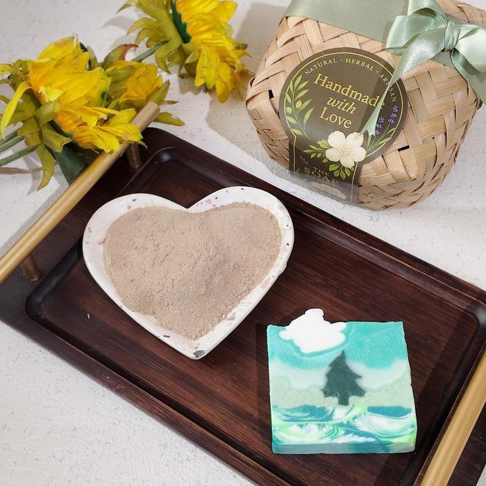 (FREE ORGANIC BODY LOTION)  BINAHONG ACNE SOAP _ by thesoapstory - ARTISAN SOAP