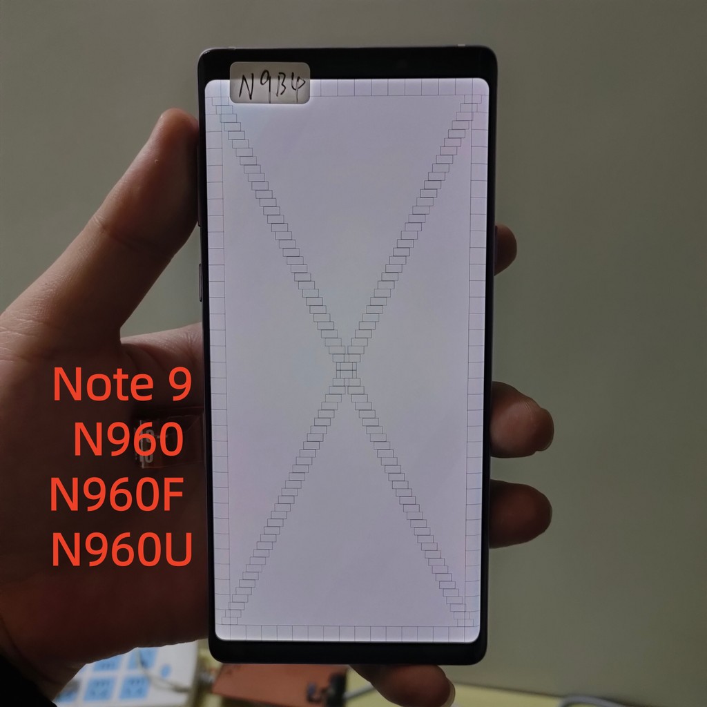 6.4-inch original display screen suitable for Samsung Note 9 LCD N960 N960F N960 AMOLED with frame r