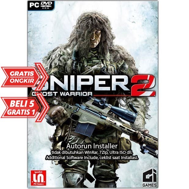 Sniper Ghost Warior 2 - PC  Game Shoot - Download Langsung Play - VRX Game Center