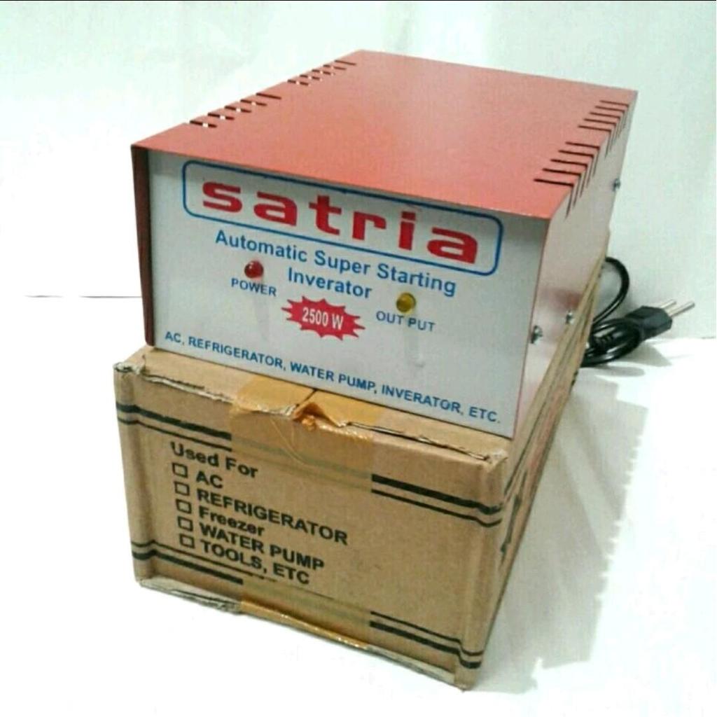 Inverator AC Satria 2500 Watt (automatic super starting)