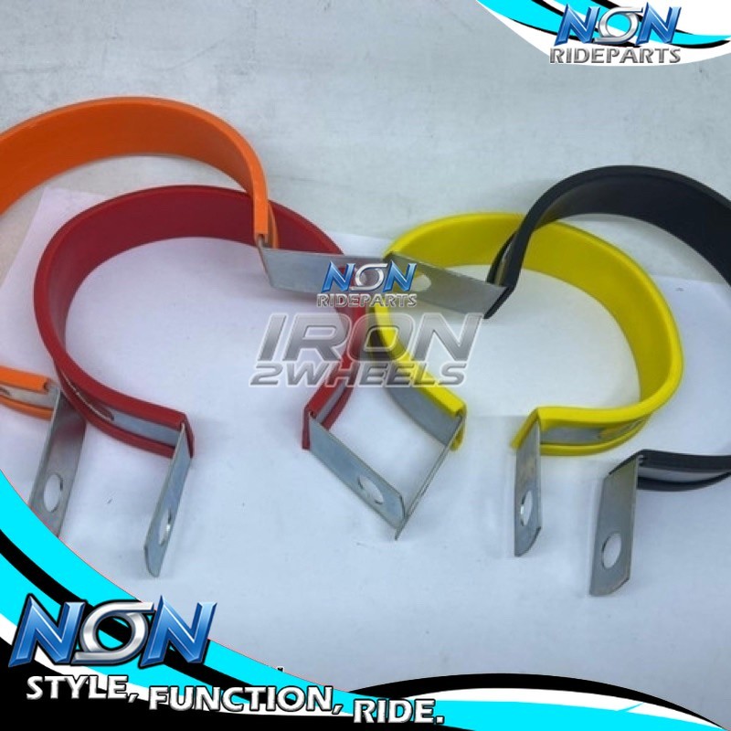 NoiN RideParts -  kleman knalpot 3,5mm breket knalpot 3,5mm