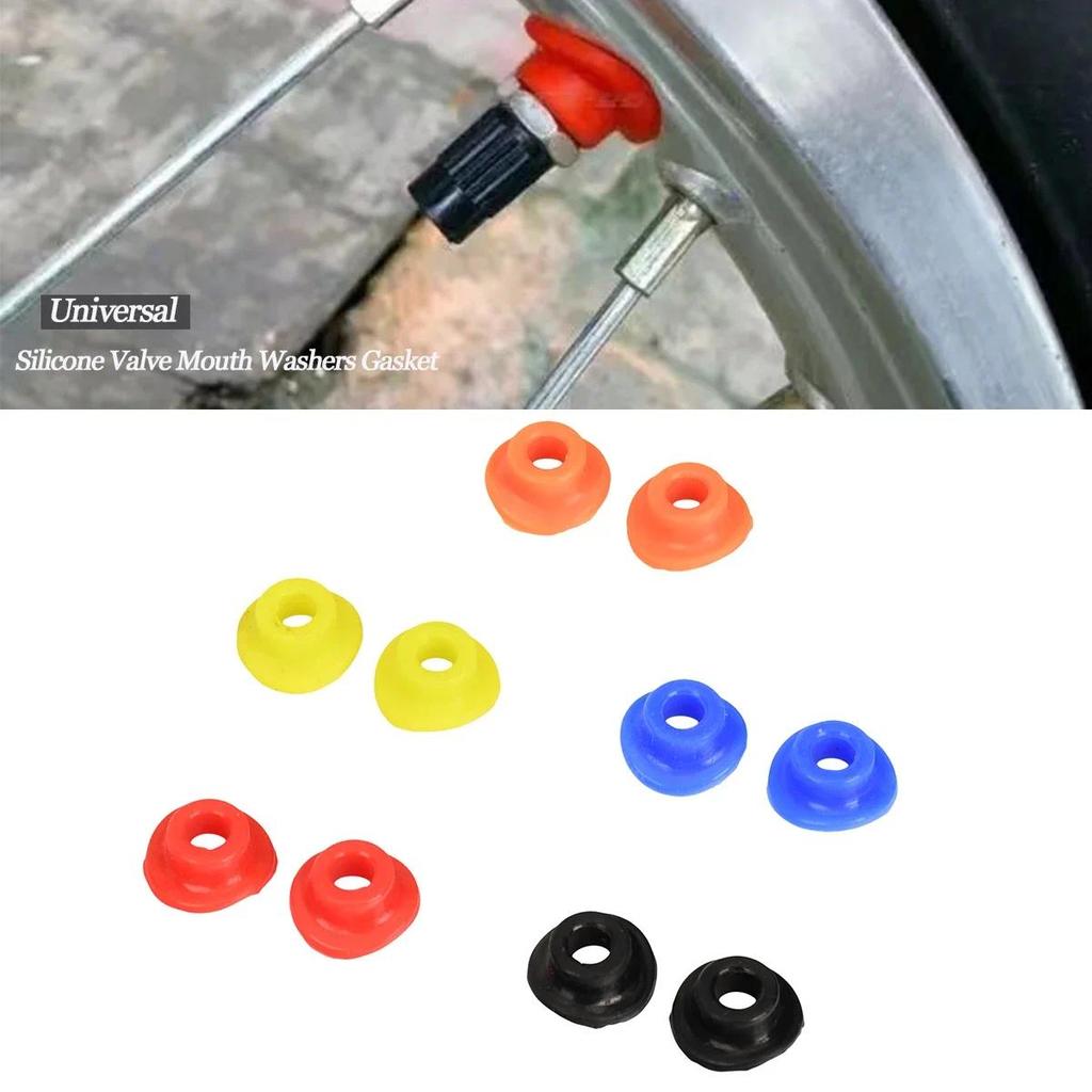 Silicone Valve Mouth Washers Gasket for rt Bike Pit Bike Motorcycle Motocross Universal EXC SXF CRF 